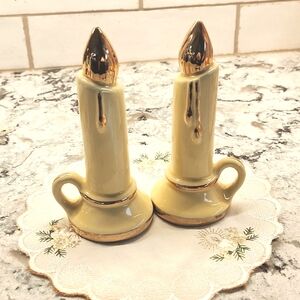 Vtg Candlestick S&P Shakers